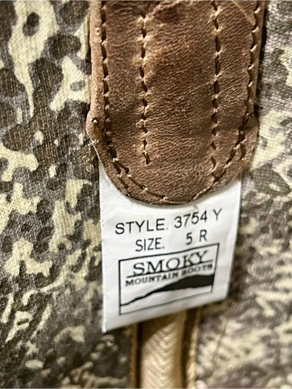 Kids Brown Embroidered Western Boots